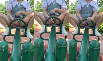 骚逼野外跳蛋自慰