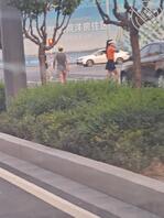 偶遇跑步同事1