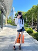 学校里当女神，网上反差婊，想被羞辱射屏