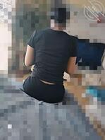 (原创)在姐姐家吃饭偷拍外甥女,好像知道我要艹她故意勾引我2