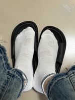 今天穿我的小白袜?1