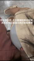 【奶气原创9】女儿在客厅跟着抖音学习舞蹈，我在后面帮她拿鸡巴蹭她的屁股2