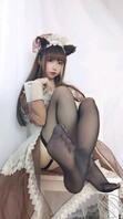 萝莉母狗桂阳雷媛媛透明女仆装（2）2