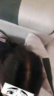 前台小姐姐客厅口爆
