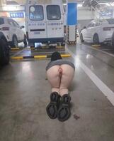 户外控制母狗
