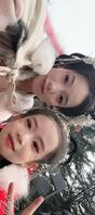 真实母女。2